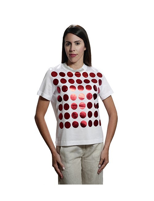 Marilyn’s Italian Polka Dot T-Shirt