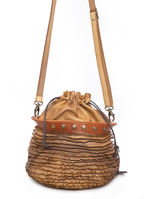 Marilyn’s Italian Bucket Drawstring Handbag