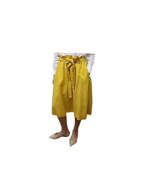 Marilyn's Italian Stretch Linen Skirt