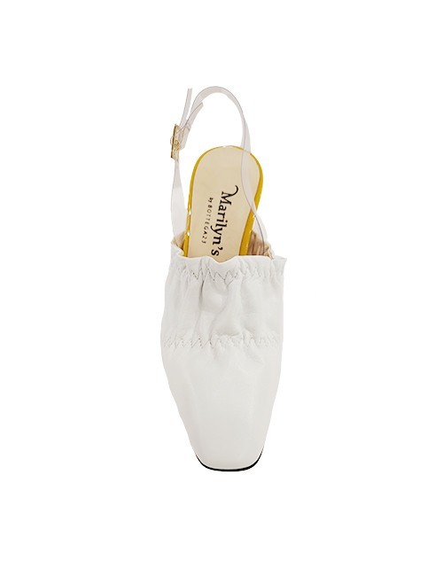 Marilyn’s Italian Stitched Leather Mule