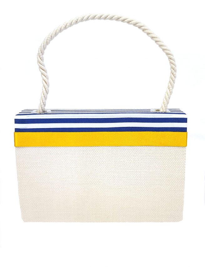 Marilyn’s French Fabric Stripe Handbag
