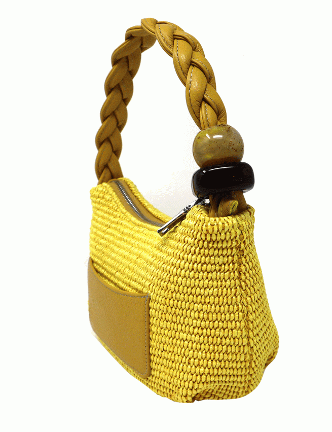 Marilyn’s Italian Weaved Leather Handbag