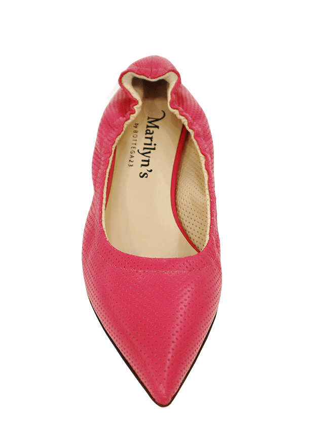 Marilyn's Italian Stretch Leather Shoe