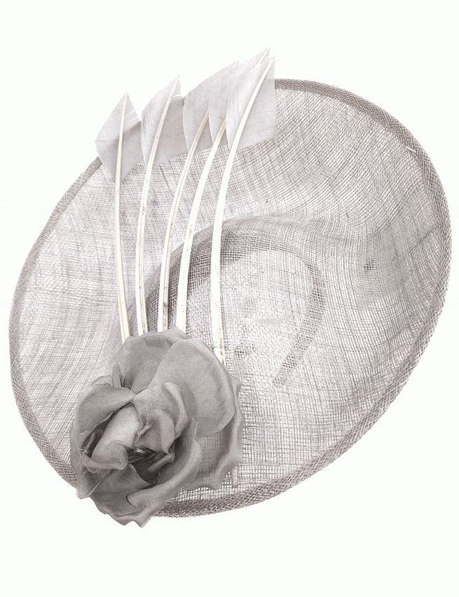 Marilyn’s English Gray Rose Hat
