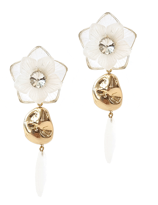 Marilyn’s Italian Garden Flower Earrings