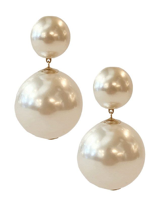 Marilyn’s Italian Cosmo Pearl Earrings