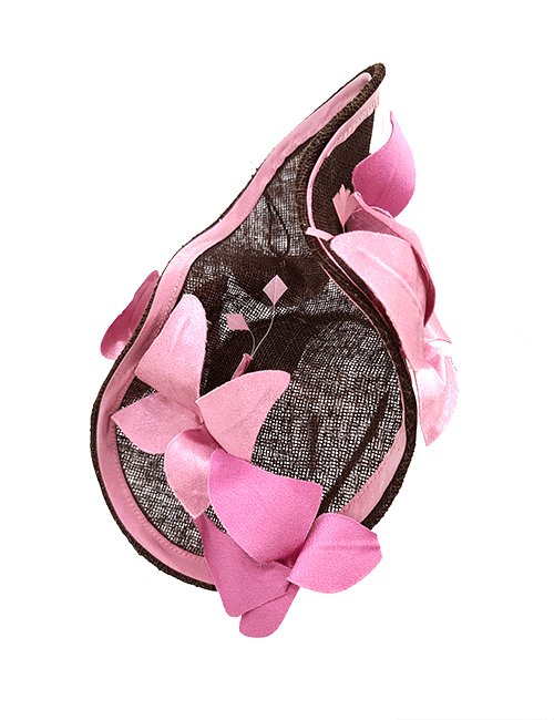Marilyn’s Handmade Ribbon Flower Headband Fascinator