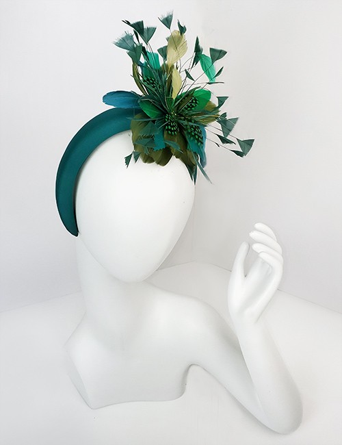 Marilyn Headband fascinator Handmade in Paris 2633