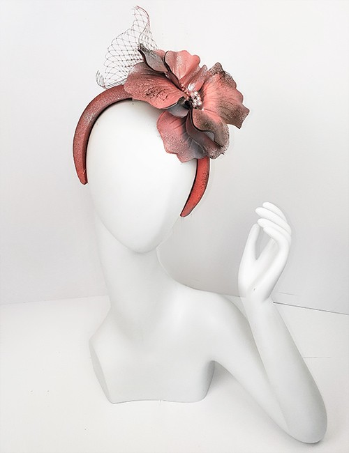 Marilyn Headband fascinator Handmade in Paris 2634