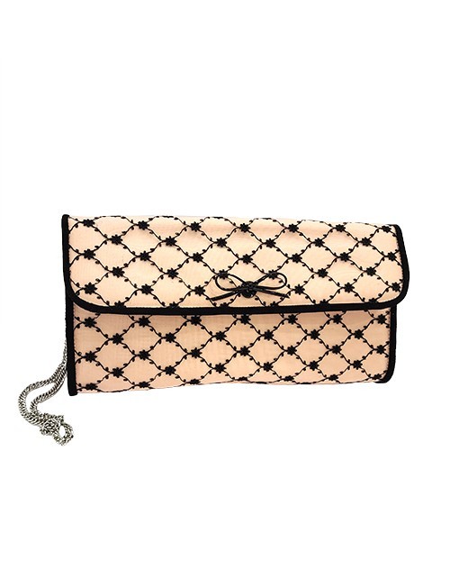 Marilyn’s  Patent Leather, Suede  and Mesh,  Cross Body Chain