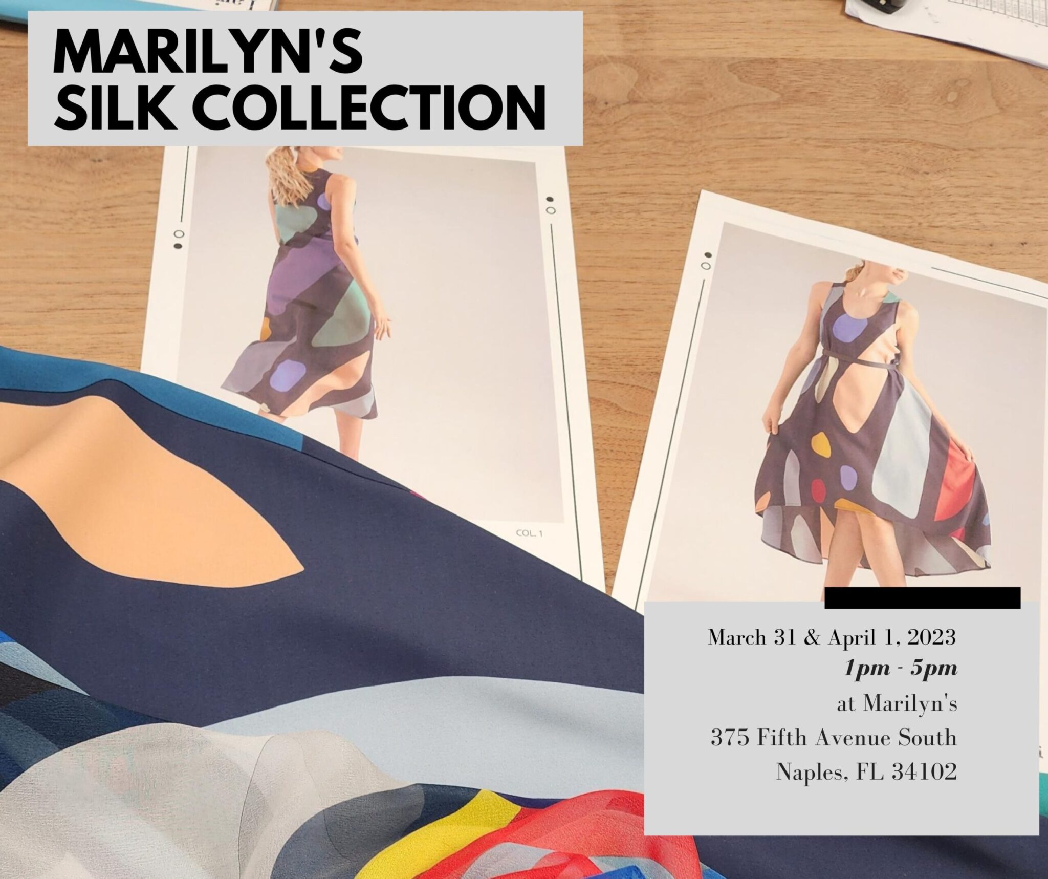 Marilyn's Silk Collection March 31 - April 1