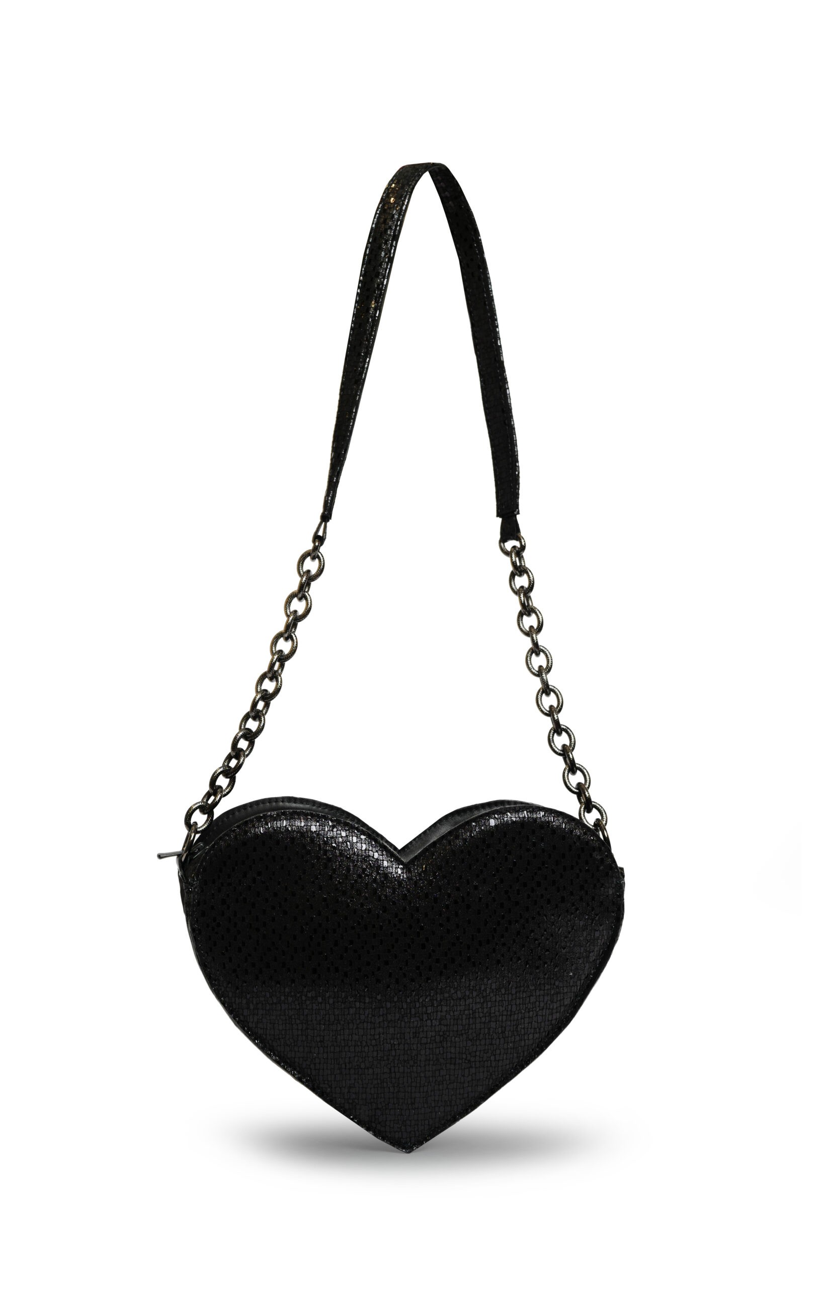 Marilyn’s French Heart Leather Handbag