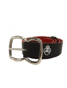 Marilyn's French Reversible Leather Red/Black Belt