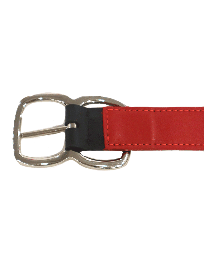 Marilyn’s French Reversible Leather Red/Black Belt