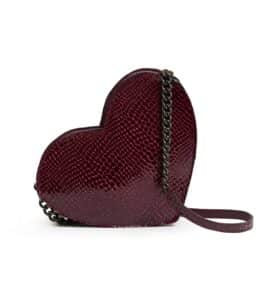 Marilyn's French Heart Leather Handbag