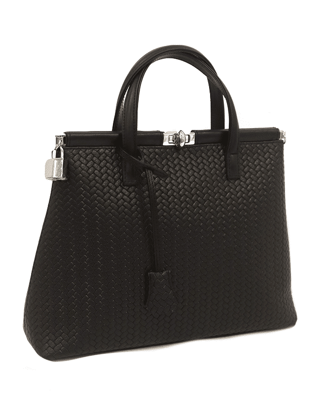 Marilyn's Italian Chevron Leather Handbag