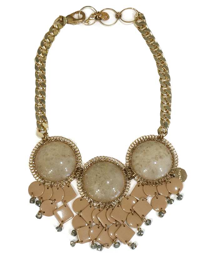 Marilyn's Italian Cream Gold Necklace