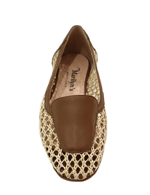 Marilyn's Italian Weaved Flat Shoe