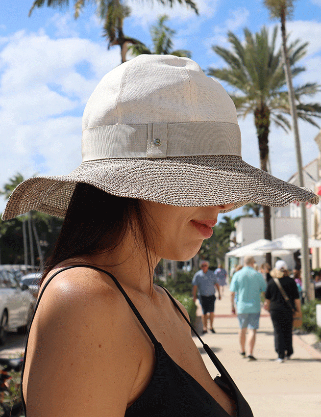 Marilyn’s Italian Packable Crushable Casual Sun Hat