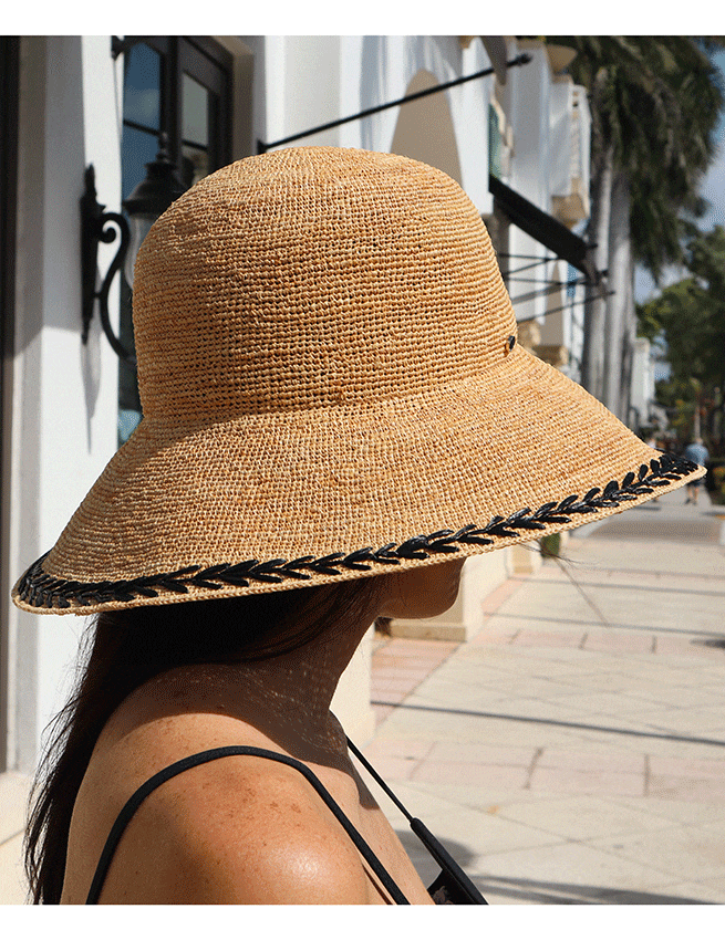 Marilyn’s Italian Packable Great Straw Women Hat
